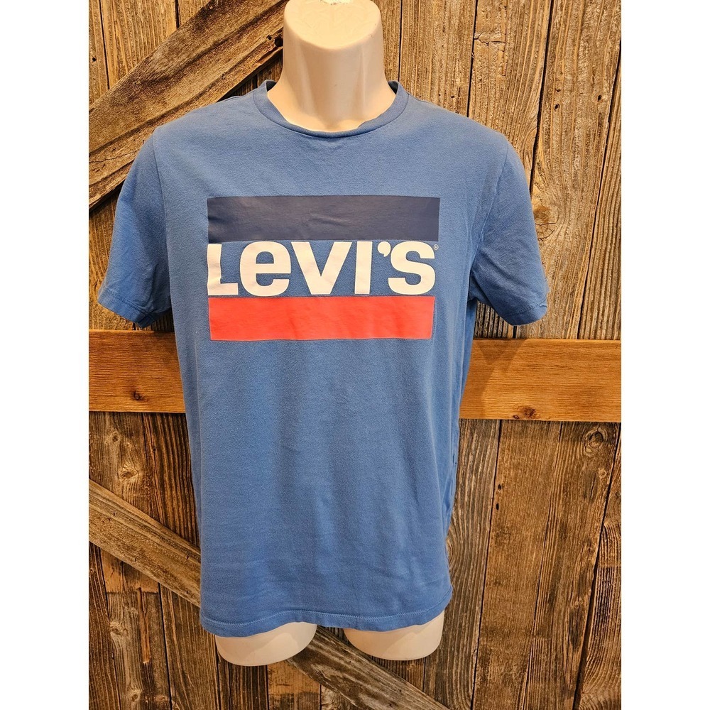 Levis size small spell out t shirt 90s vintage unisex